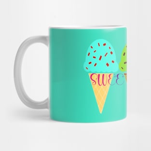 Sweet Treat Colorful Cones Mug